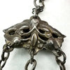 Antique Chinese Silver Opium Chatelaine with Monkey Butterflies and Elephants