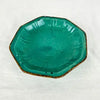 Antique Chinese Turquoise Glazed Pottery Plate