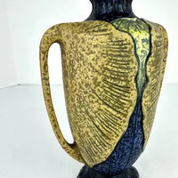 Antique Czech Amphora Arts and Crafts Vase