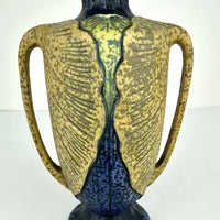 Antique Czech Amphora Arts and Crafts Vase