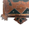 Antique Eastlake Carved Walnut Wall Pocket Letter Holder