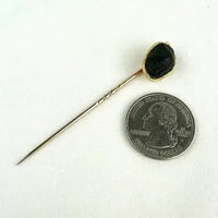 Antique Egyptian Revival Beetle Stick Pin