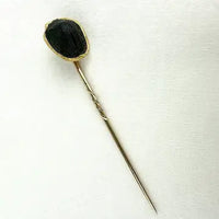 Antique Egyptian Revival Beetle Stick Pin