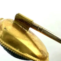 Antique Egyptian Revival Beetle Stick Pin
