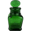 Antique Emerald Green Cosmetics Bottle