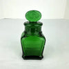 Antique Emerald Green Cosmetics Bottle
