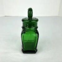Antique Emerald Green Cosmetics Bottle