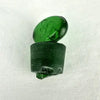 Antique Emerald Green Cosmetics Bottle