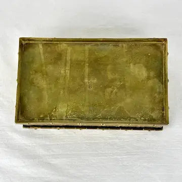 Antique Erhard & Sohne Brass Humidor Box