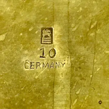 Antique Erhard & Sohne Brass Humidor Box