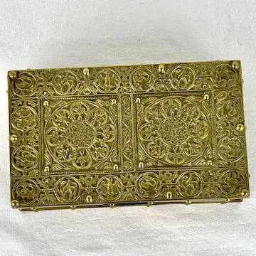 Antique Erhard & Sohne Brass Humidor Box