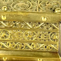 Antique Erhard & Sohne Brass Humidor Box
