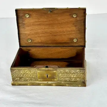 Antique Erhard & Sohne Brass Humidor Box