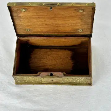 Antique Erhard & Sohne Brass Humidor Box