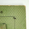 Antique French Embroidered Velvet Picture Frame