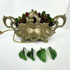 Antique French Lighted Fruit Centerpiece Jardiniere by Orfevrerie Dilecta