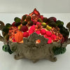 Antique French Lighted Fruit Centerpiece Jardiniere by Orfevrerie Dilecta