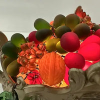 Antique French Lighted Fruit Centerpiece Jardiniere by Orfevrerie Dilecta