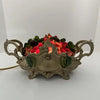 Antique French Lighted Fruit Centerpiece Jardiniere by Orfevrerie Dilecta