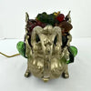 Antique French Lighted Fruit Centerpiece Jardiniere by Orfevrerie Dilecta