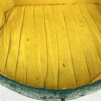 Antique French Velvet Celluloid Sewing Box