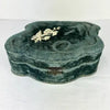Antique French Velvet Celluloid Sewing Box