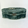 Antique French Velvet Celluloid Sewing Box