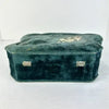 Antique French Velvet Celluloid Sewing Box