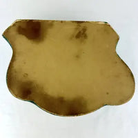 Antique French Velvet Celluloid Sewing Box