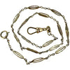 Antique Gold Filled Specialty Link Watch Chain
