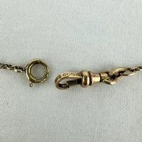 Antique Gold Filled Specialty Link Watch Chain