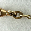 Antique Gold Filled Specialty Link Watch Chain