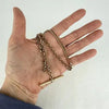 Antique Gold Filled Watch Fob Chain with T Bar