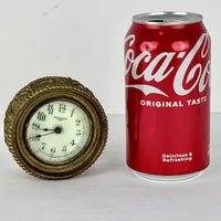 Antique New Haven Gold Gilt Alarm Clock