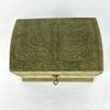 Antique Italian Velvet Sewing or Jewelry Box with Locking Key