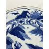 Antique Japanese Blue and White Mill Children serving Bowl