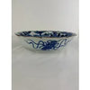 Antique Japanese Blue and White Mill Children serving Bowl