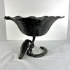 Antique Japanese Bronze Ikebana Bowl