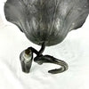 Antique Japanese Bronze Ikebana Bowl