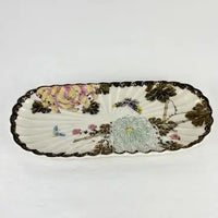 Antique Japanese Handpainted Arita ware/Kutani Vanity Plate