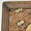 Antique Japanese Meiji Period Spelter Calling Card Tray
