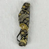 Antique Japanese Mixed Metal Shakudo Button Hook