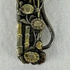 Antique Japanese Mixed Metal Shakudo Button Hook