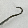 Antique Japanese Mixed Metal Shakudo Button Hook