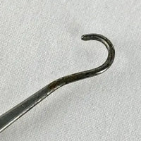 Antique Japanese Mixed Metal Shakudo Button Hook