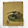 Antique Japanese Surimono Woodblock Print by Totoya Hokkei