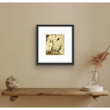 Antique Japanese Woodblock print from “The Smiling Book” by Suzuki Koson