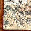 Antique Japanese Woodblock print from “The Smiling Book” by Suzuki Koson