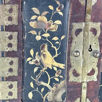 Antique Japanese wood and Lacquer Kodansu Chest
