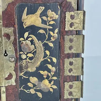 Antique Japanese wood and Lacquer Kodansu Chest